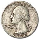 1950 Washington Quarter VG/XF