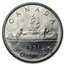 1951 Canada Silver Dollar George VI AU