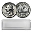 1951-D Washington Quarter 40-Coin Roll BU