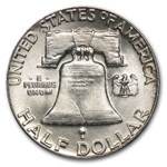 1951 Franklin Half Dollar AU