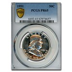 1951 Franklin Half Dollar PR-65 PCGS