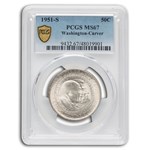 1951-S Washington-Carver Half Dollar MS-67 PCGS