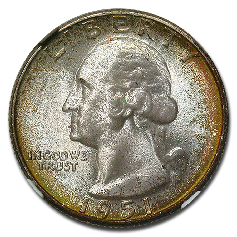 1951-S Washington Quarter MS-67 NGC