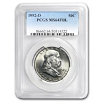 1952-D Franklin Half Dollar MS-64 PCGS (FBL)