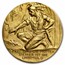 1952 Switzerland Schwyz Gold Shooting Medal BU
