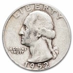 1952 Washington Quarter VG/XF