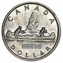 1953-1957 Canada Silver Dollar Avg Circ (.800 Fine)