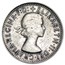 1953-1963 Australia Silver Shilling Elizabeth II Avg Circ