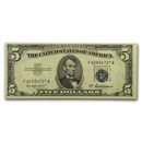 1953-A $5.00 Silver Certificate CU (Fr#1656)