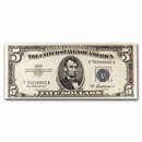 1953-A $5.00 Silver Certificate XF (Fr#1656)