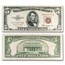 1953-B $5.00 U.S. Note Red Seal XF (Fr#1534)