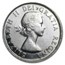 1953 Canada Silver Dollar Elizabeth II AU