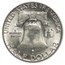 1953-D Franklin Half Dollar AU