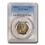 1953-D Washington Quarter MS-66 PCGS