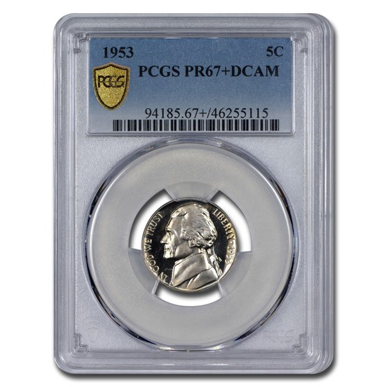 Buy 1953 Jefferson Nickel PR-67+ PCGS DCAM | APMEX