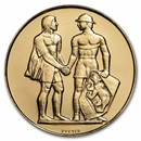 1953 Switzerland Bern Gold Medal 600 Anniverary of Canton BU