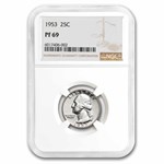 1953 Washington Quarter PF-69 NGC