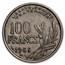 1954-1958 French Fourth Republic CU-NI 100 Francs Avg Circ