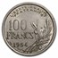 1954-1958 French Fourth Republic CU-NI 100 Francs BU