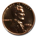 1954 Lincoln Cent PF-68 NGC (Red)