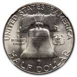 1954-S Franklin Half Dollar MS-65 NGC (FBL)