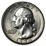 1954-S Washington Quarter BU