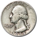 1954 Washington Quarter VG/XF