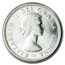 1955 Canada Silver 10 Cents Elizabeth II BU/Prooflike