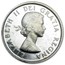 1955 Canada Silver Dollar Elizabeth II AU