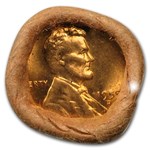 1955-D Lincoln Cent 50-Coin Roll BU