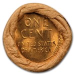 1955-D Lincoln Cent 50-Coin Roll BU