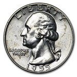 1955-D Washington Quarter BU