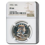 1955 Franklin Half Dollar PF-66 NGC