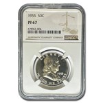 1955 Franklin Half Dollar PF-67 NGC