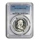 1955 Franklin Half Dollar PR-67 Cameo PCGS