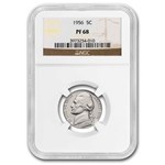 1956 Jefferson Nickel PF-68 NGC