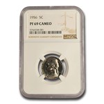 1956 Jefferson Nickel PF-69 Cameo NGC