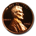 1956 Lincoln Cent PF-67 UCAM NGC (Red)