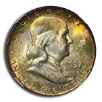 1957-D Franklin Half Dollar MS-65 NGC