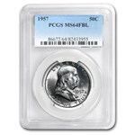 1957 Franklin Half Dollar MS-64 PCGS (FBL)