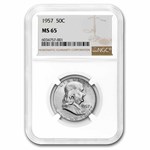 1957 Franklin Half Dollar MS-65 NGC