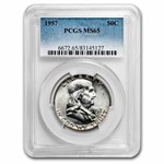 1957 Franklin Half Dollar MS-65 PCGS