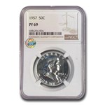 1957 Franklin Half Dollar PF-69 NGC