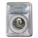 1957 Franklin Half Dollar PR-68 PCGS