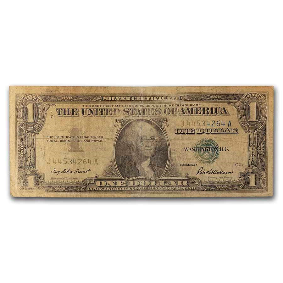 1957s $1.00 Silver Certificates Culls