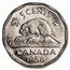 1958 Canada Nickel 5 Cents BU/Prooflike