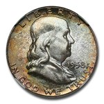 1958 Franklin Half Dollar MS-67 NGC