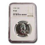 1958 Franklin Half Dollar PF-68 NGC