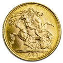 1958 Great Britain Gold Sovereign Elizabeth II BU