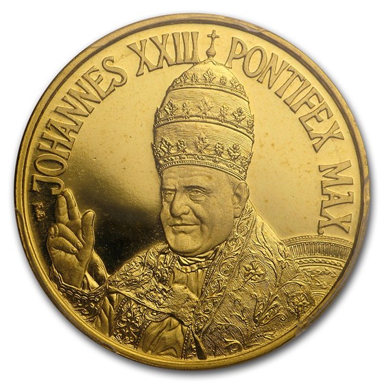 Buy 1958 Vatican City Gold Medal Pope Pius XXIII PR-66 PCGS (9.05 g ...